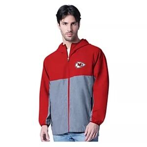 Brand new. Chiefs lightweight jacket. XXL